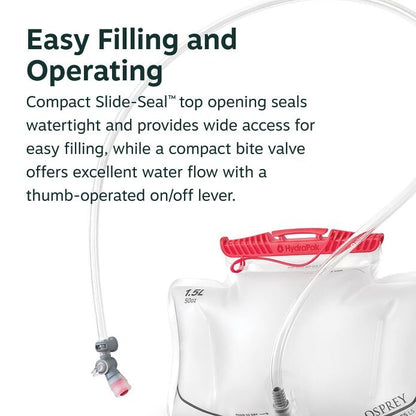 Osprey Hydraulics™ LS 1.5 L Lumbar Water Reservoir - US 8125