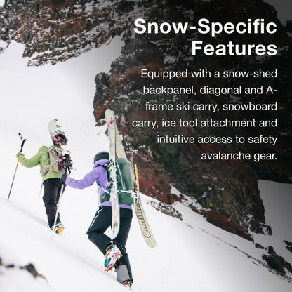 Sopris 32L Ski & Snowboard Backpack - US 8699